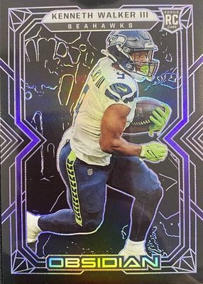 2022 Obsidian #108 Electric Etch Purple /100