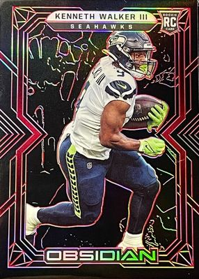 2022 Obsidian #108 Electric Etch Red /10