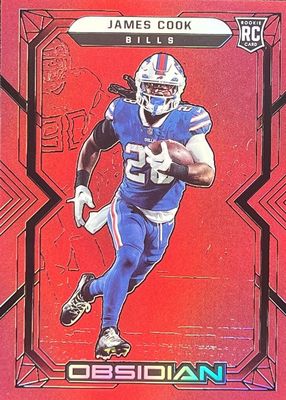 2022 Obsidian #109 Electric Etch Red Flood /29