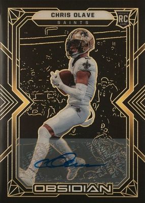 2022 Obsidian #113 Rookie Autographs - Electric Etch Yellow /25