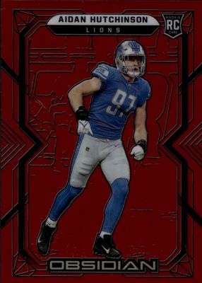 2022 Obsidian #121 Electric Etch Red Flood /29