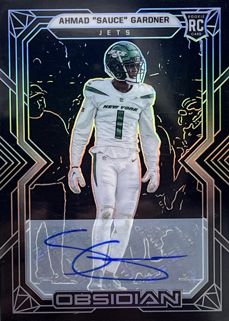 Sauce Gardner 2022 Obsidian #131 Rookie Autographs (/199) Price