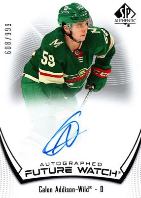 2021 SP Authentic #133 Future Watch Auto /999