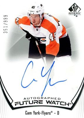 2021 SP Authentic #106 Future Watch Auto /999