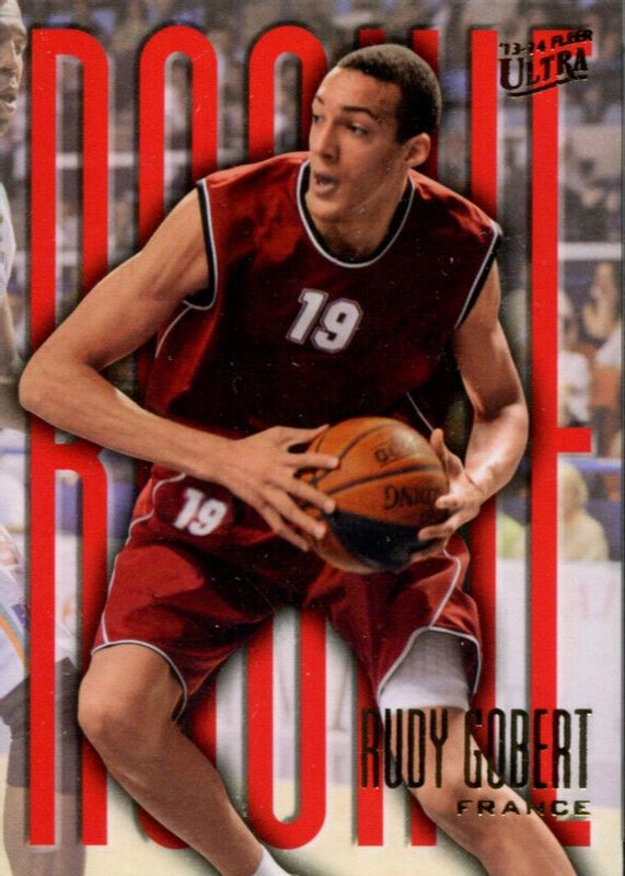 Rudy Gobert 2013 Fleer Retro #213 '95 Ultra Rookie SGC 9.5