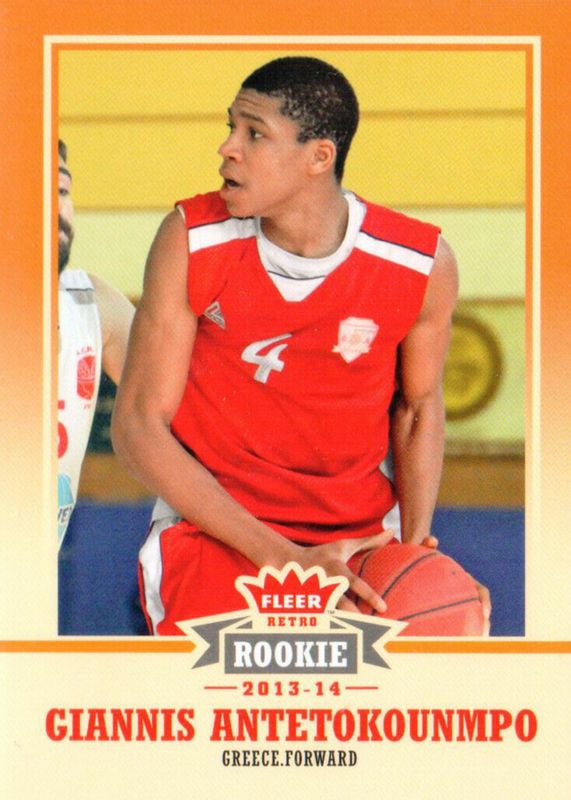 Giannis Antetokounmpo 2013 Fleer Retro #47 Base Rookie PSA 10