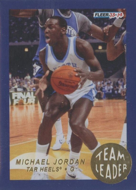 Michael Jordan 2013 Fleer Retro #15 '92 Fleer Team Leaders PSA 10