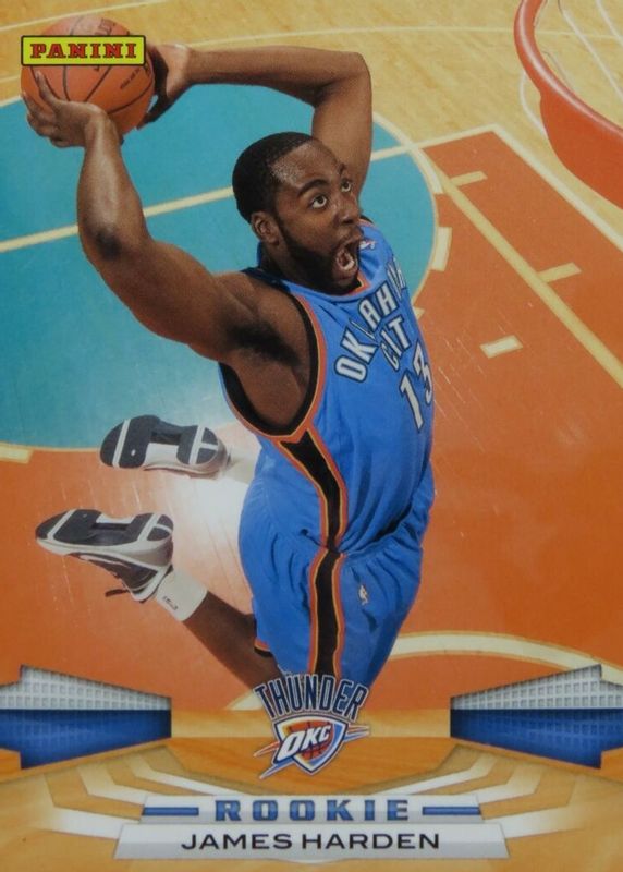 James Harden 2009 Panini Base #303 Rookie RAW