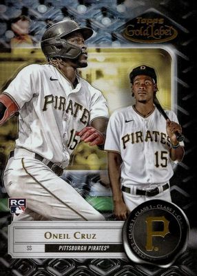 2022 Topps Gold Label #95 Class 1 - Black