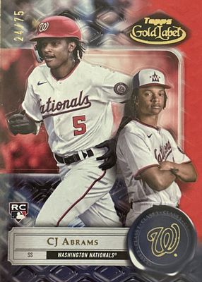 2022 Topps Gold Label #38 Class 1 - Red /75