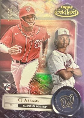 2022 Topps Gold Label #38 Class 2 - Purple /75