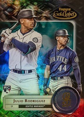 2022 Topps Gold Label #4 Class 1 - Black