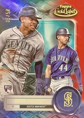 2022 Topps Gold Label #4 Class 2 - Red /50