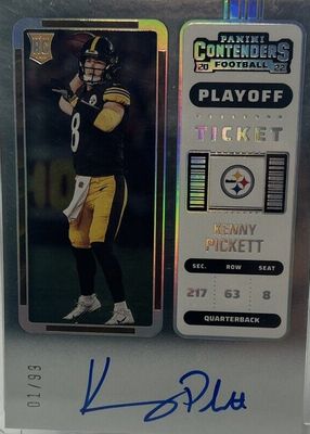 2022 Contenders #127 Rookie Ticket Auto - Playoff Ticket /99