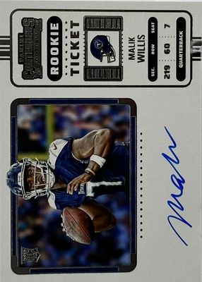 2022 Contenders #129 Rookie Ticket Auto Variation