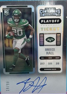 2022 Contenders #105 Rookie Ticket Auto - Playoff Ticket /99