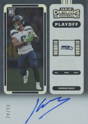 2022 Contenders #126 Rookie Ticket Auto - Playoff Ticket /99