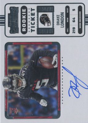 2022 Contenders #115 Rookie Ticket Auto Variation