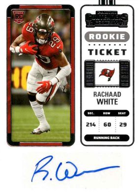 Rachaad White 2022 Prizm #343 Rookie Autographs Price Guide
