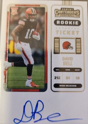 2022 Contenders #113 Rookie Ticket Auto