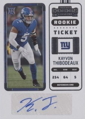 2022 Contenders #145 Rookie Ticket Auto