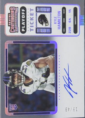 2022 Contenders #128 Rookie Ticket Auto Variation - Playoff Ticket /49