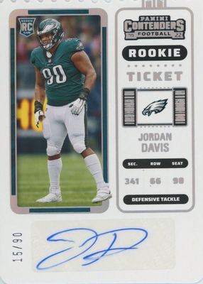 2022 Contenders #148 Rookie Ticket Auto - Ticket Stub (/90)