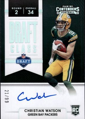 2022 Contenders #DCA-CWA Draft Class Autographs (/99)