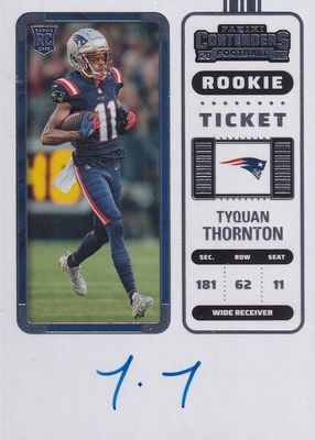2022 Contenders #138 Rookie Ticket Auto
