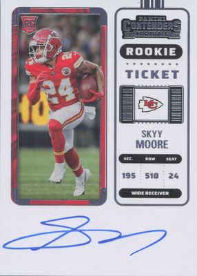 2022 Contenders #134 Rookie Ticket Auto