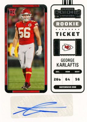 2022 Contenders #159 Rookie Ticket Auto