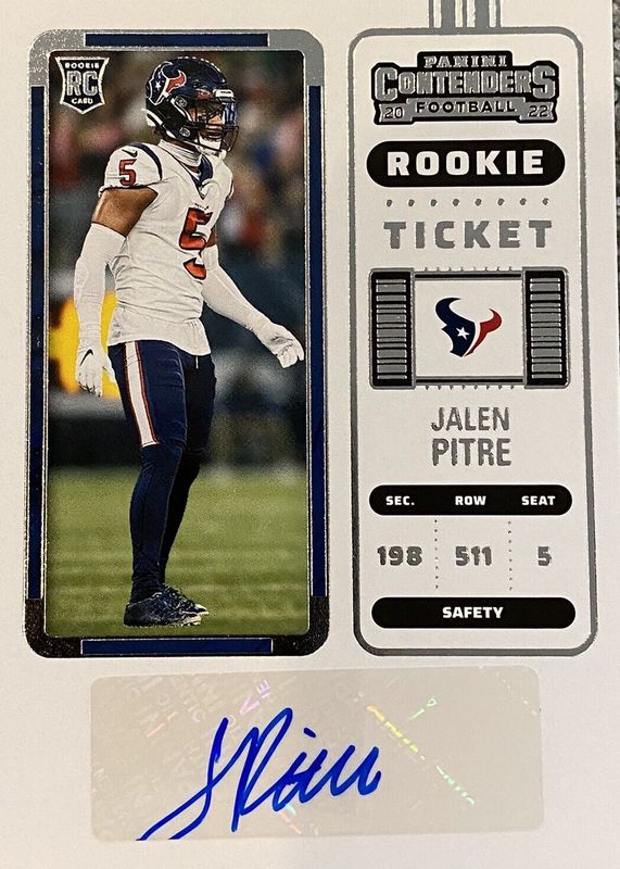 2022 Contenders #164 Rookie Ticket Auto