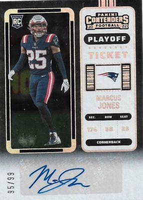 2022 Contenders #190 Rookie Ticket Auto - Playoff Ticket /99