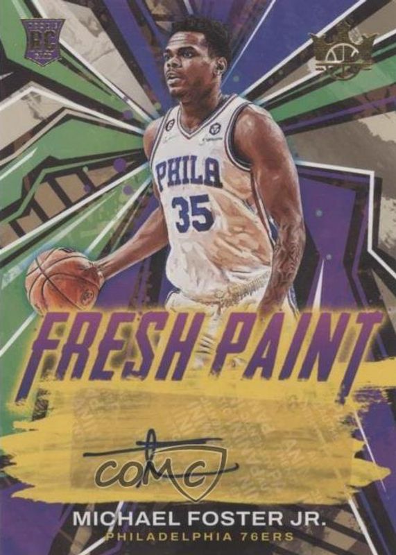 2022 Court Kings #45 Fresh Paint Autographs /199