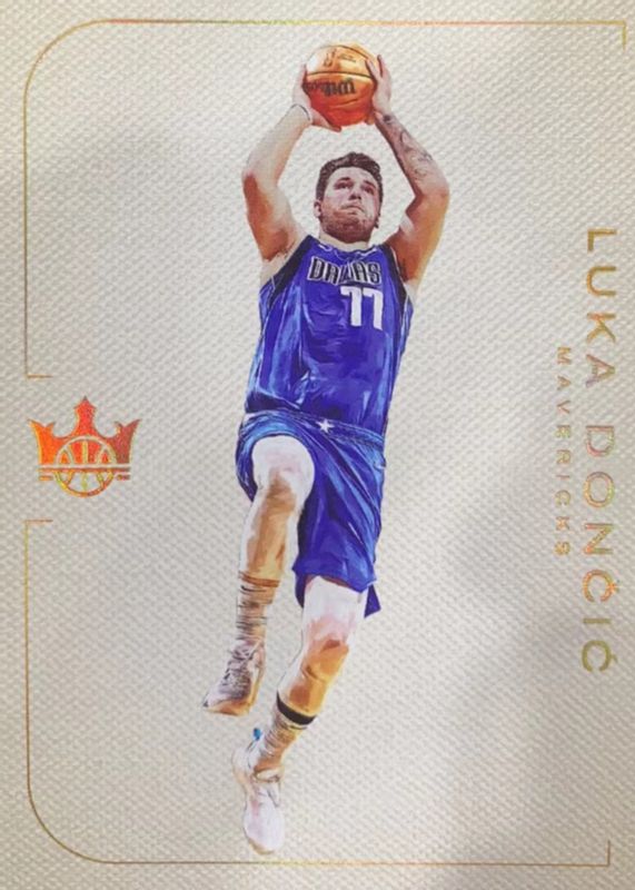 Luka Doncic 2022 Court Kings #5 Blank Slate /(SSP) RAW