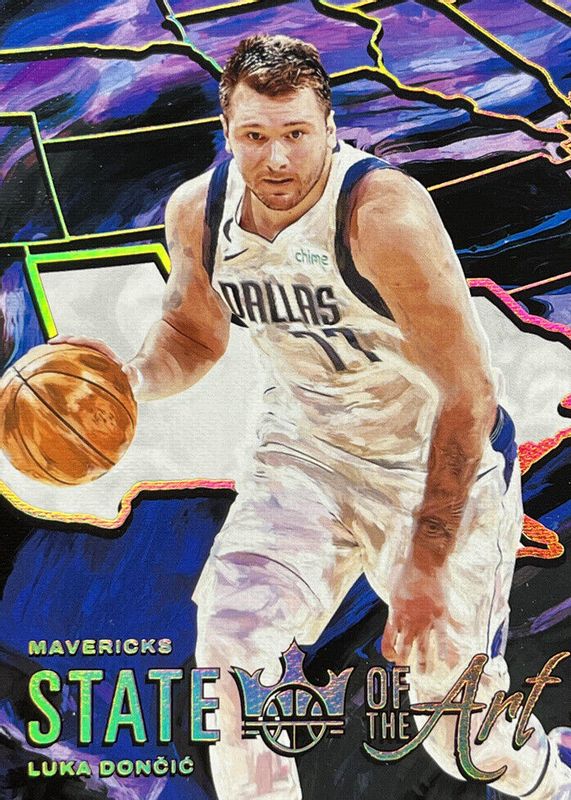 Luka Doncic 2022 Court Kings #6 State of the Art /(SSP) PSA 8