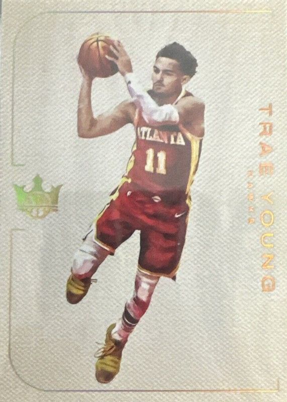 Trae Young 2022 Court Kings #10 Blank Slate /(SSP) Price