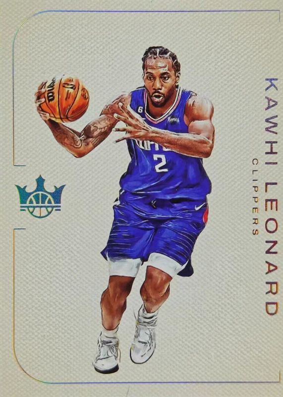 Kawhi Leonard 2022 Court Kings #12 Blank Slate /(SSP) SGC 10