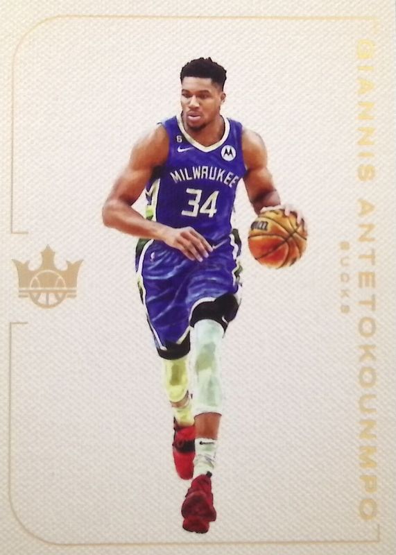 Giannis Antetokounmpo 2022 Court Kings #9 Blank Slate /(SSP) PSA 10