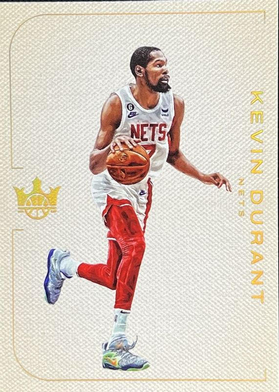 Kevin Durant 2022 Court Kings #8 Blank Slate /(SSP) PSA 10