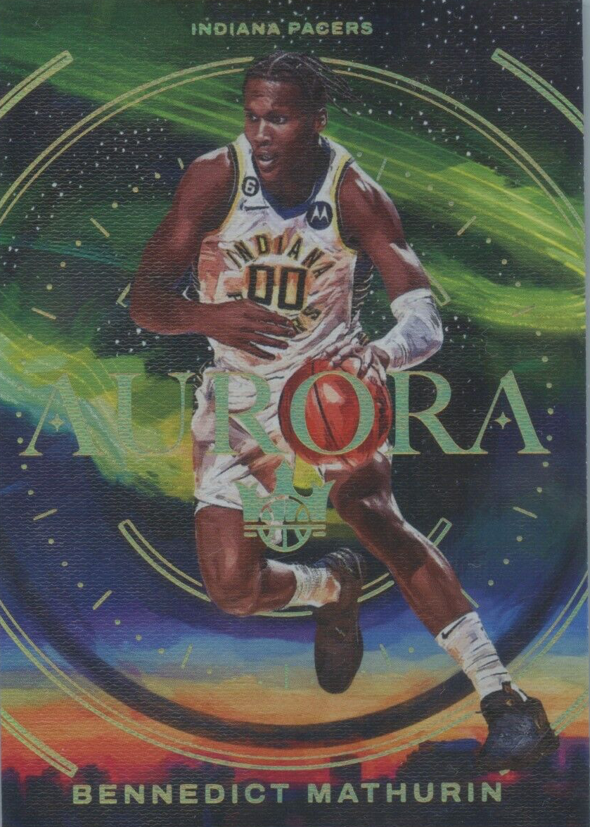 Bennedict Mathurin 2022 Court Kings #12 Aurora /(SSP) Price Guide 