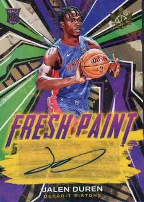 2022 Court Kings #5 Fresh Paint Autographs /199