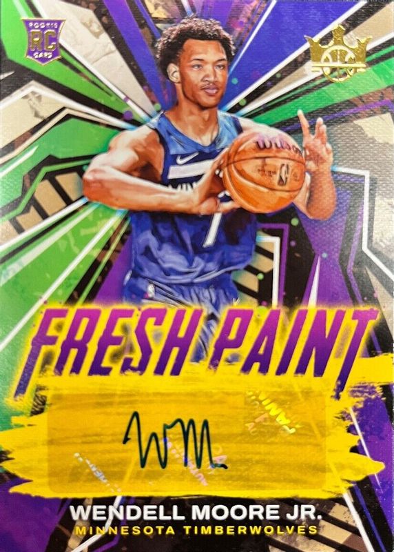 2022 Court Kings #24 Fresh Paint Autographs /199