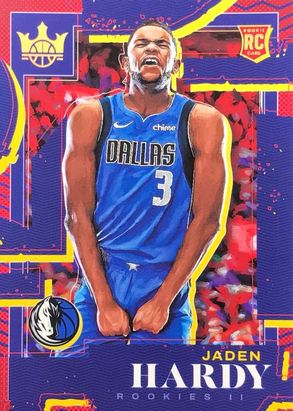 Jaden Hardy 2022 Court Kings #122 Rookies II RAW