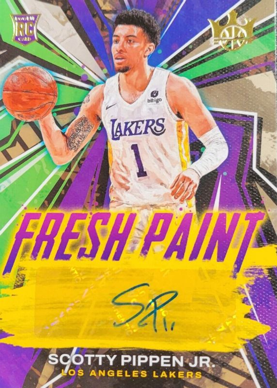 2022 Court Kings #41 Fresh Paint Autographs /199