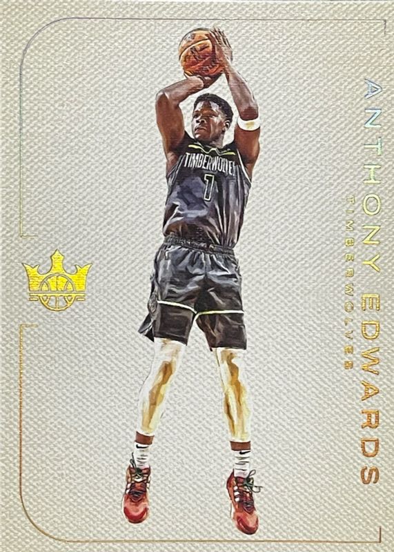 Anthony Edwards 2022 Court Kings Blank Slate #1 Price Guide