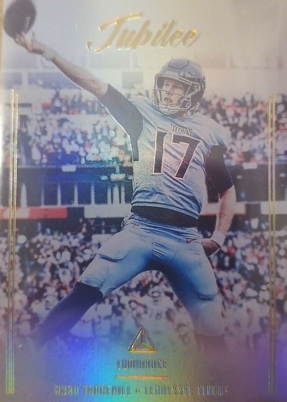 Ryan Tannehill 2020 Luminance #J14 Jubilee /(SSP) SGC 9.5