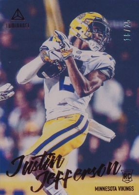 2020 Luminance #117 Red /25