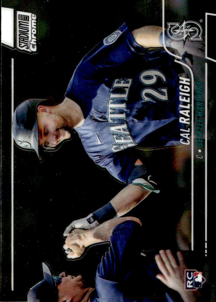 Cal Raleigh 2022 Stadium Club Chrome #255 Base Price Guide