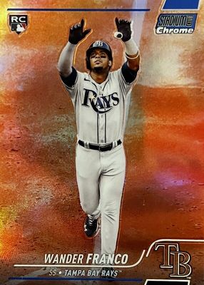 2022 Stadium Club Chrome #100 Blue Refractor /199